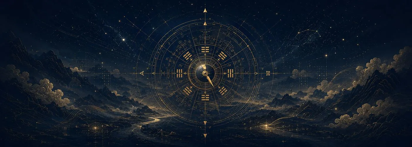 Crystal ball with constellation